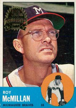 2012 Topps Heritage - 50th Anniversary Buybacks #156 Roy McMillan Front