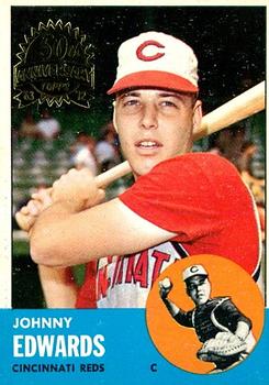 2012 Topps Heritage - 50th Anniversary Buybacks #178 Johnny Edwards Front