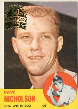 2012 Topps Heritage - 50th Anniversary Buybacks #234 Dave Nicholson Front