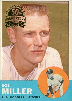 2012 Topps Heritage - 50th Anniversary Buybacks #261 Bob Miller Front