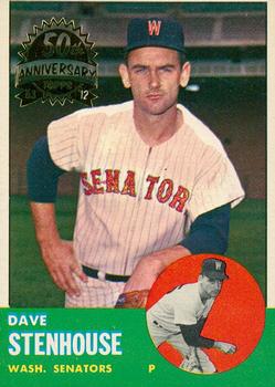 2012 Topps Heritage - 50th Anniversary Buybacks #263 Dave Stenhouse Front