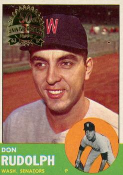 2012 Topps Heritage - 50th Anniversary Buybacks #291 Don Rudolph Front