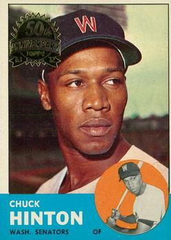 2012 Topps Heritage - 50th Anniversary Buybacks #330 Chuck Hinton Front