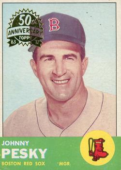 2012 Topps Heritage - 50th Anniversary Buybacks #343 Johnny Pesky Front