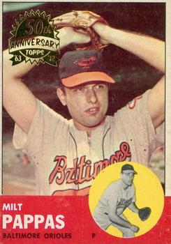 2012 Topps Heritage - 50th Anniversary Buybacks #358 Milt Pappas Front