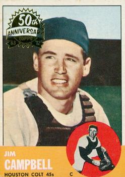 2012 Topps Heritage - 50th Anniversary Buybacks #373 Jim Campbell Front