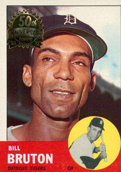 2012 Topps Heritage - 50th Anniversary Buybacks #437 Bill Bruton Front