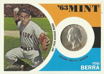 2012 Topps Heritage - 63 Mint #63YB Yogi Berra Front