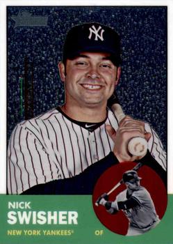 2012 Topps Heritage - Chrome #HP23 Nick Swisher Front