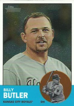 2012 Topps Heritage - Chrome #HP26 Billy Butler Front