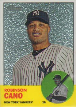 2012 Topps Heritage - Chrome #HP10 Robinson Cano Front