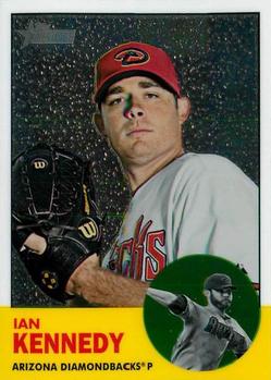2012 Topps Heritage - Chrome #HP47 Ian Kennedy Front