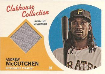 2012 Topps Heritage - Clubhouse Collection Relics #CCR-AM Andrew McCutchen Front