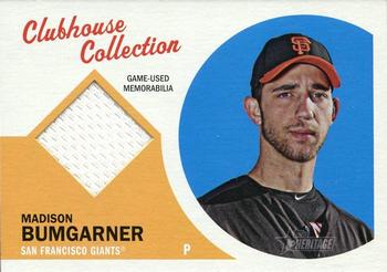 2012 Topps Heritage - Clubhouse Collection Relics #CCR-MB Madison Bumgarner Front