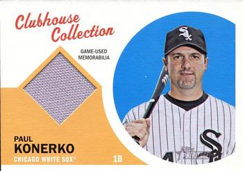 2012 Topps Heritage - Clubhouse Collection Relics #CCR-PK Paul Konerko Front