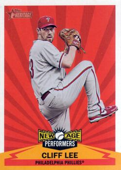 2012 Topps Heritage - New Age Performers #NAP-CL Cliff Lee Front