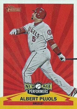 2012 Topps Heritage - New Age Performers #NAP-AP Albert Pujols Front