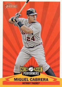 2012 Topps Heritage - New Age Performers #NAP-MC Miguel Cabrera Front