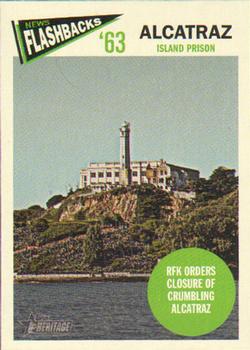 2012 Topps Heritage - News Flashbacks #NF-A Alcatraz Front
