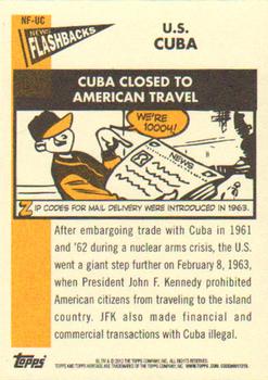 2012 Topps Heritage - News Flashbacks #NF-UC US Cuba Back