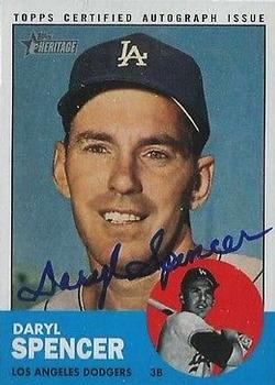2012 Topps Heritage - Real One Autographs #ROA-DS Daryl Spencer Front