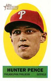 2012 Topps Heritage - Stick-Ons #39 Hunter Pence Front