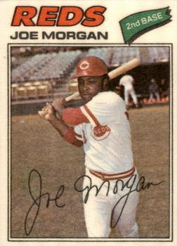 1977 Topps Cloth Stickers #31 Joe Morgan Front