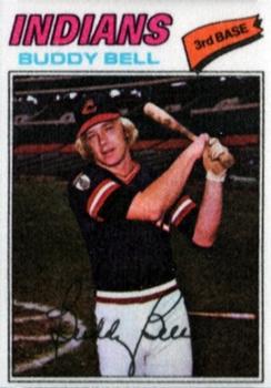 1977 Topps Cloth Stickers #2 Buddy Bell Front
