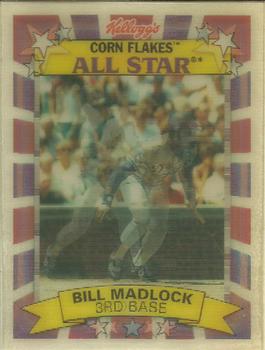 1992 Kellogg's Corn Flakes All-Stars #7 Bill Madlock Front