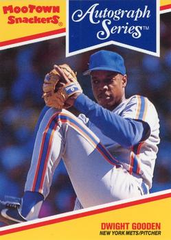 1992 MooTown Snackers #18 Dwight Gooden Front