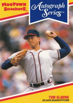 1992 MooTown Snackers #22 Tom Glavine Front