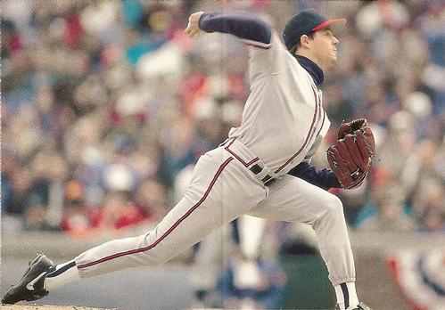 1995 Post Collector Series 3x5 #3 Greg Maddux Back
