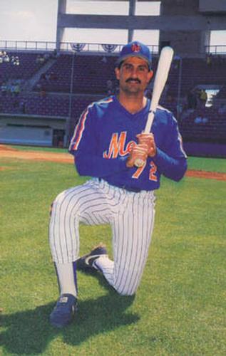 1988 Barry Colla New York Mets Postcards #1888 Andre David Front