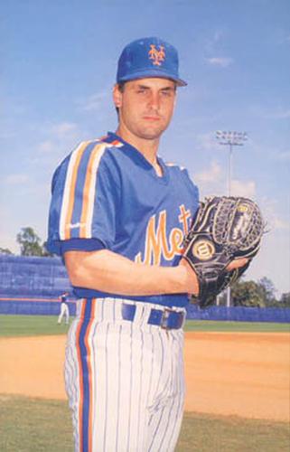 1988 Barry Colla New York Mets Postcards #2488 Steve Frey Front
