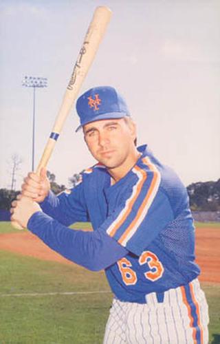 1988 Barry Colla New York Mets Postcards #2888 Chris Jelic Front