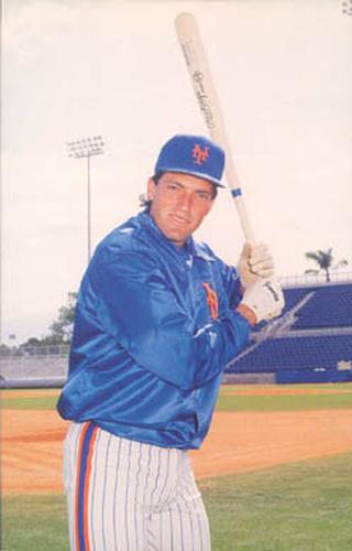 1988 Barry Colla New York Mets Postcards #3488 Dave Magadan Front