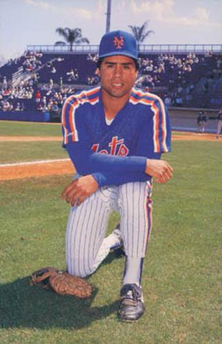 1988 Barry Colla New York Mets Postcards #4688 Rich Rodriguez Front