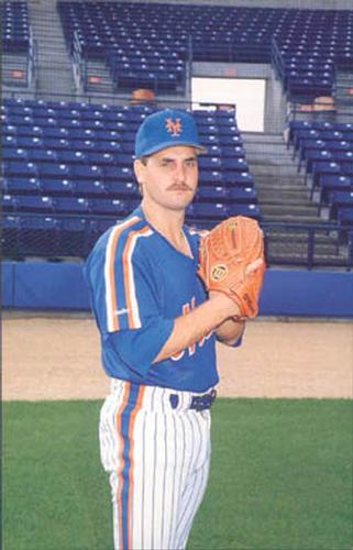 1989 Barry Colla New York Mets Postcards #2989 Steve Frey Front
