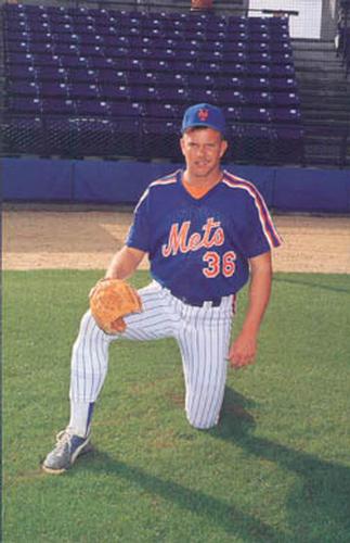 1989 Barry Colla New York Mets Postcards #3189 Brian Givens Front