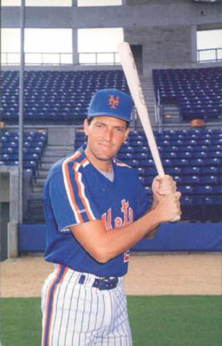 1989 Barry Colla New York Mets Postcards #4289 Dave Magadan Front