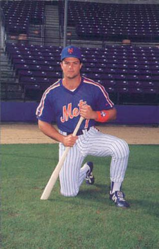 1989 Barry Colla New York Mets Postcards #4989 Darren Reed Front