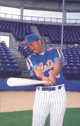 1989 Barry Colla New York Mets Postcards #5089 Bill Robinson Front