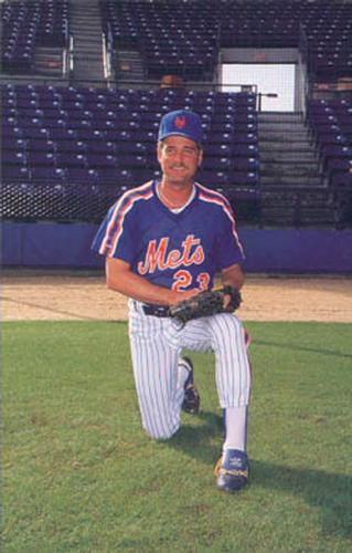 1989 Barry Colla New York Mets Postcards #5189 Jack Savage Front