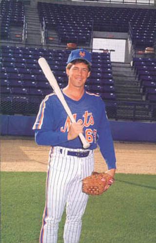 1989 Barry Colla New York Mets Postcards #5689 Kevin Tapani Front