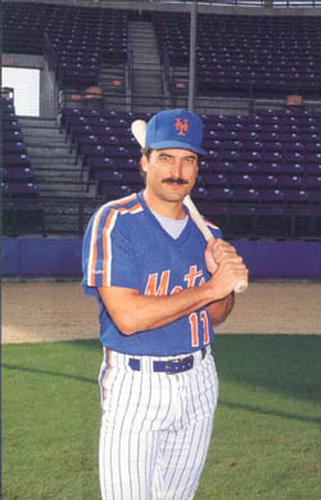1989 Barry Colla New York Mets Postcards #989 Keith Hernandez Front