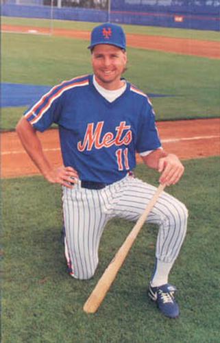 1990 Barry Colla New York Mets #1090 Tim Teufel Front