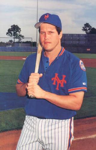 1990 Barry Colla New York Mets #1790 Kevin McReynolds Front