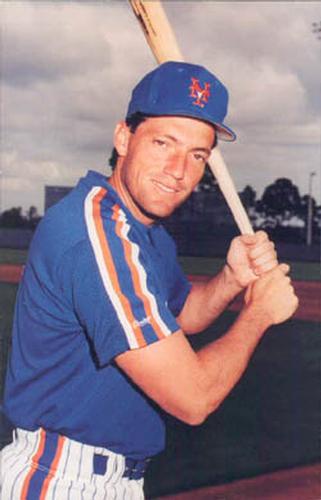 1990 Barry Colla New York Mets Postcards #1890 Dave Magadan Front