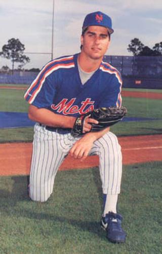 1990 Barry Colla New York Mets Postcards #2190 Jeff Musselman Front