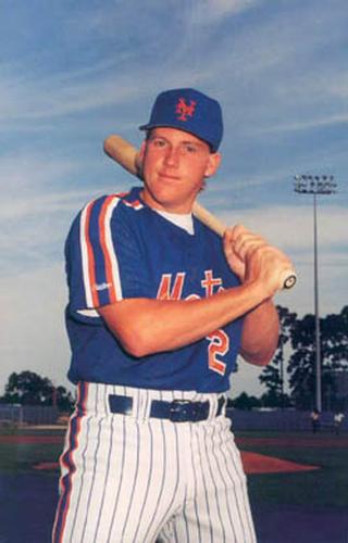 1990 Barry Colla New York Mets #2490 Mackey Sasser Front